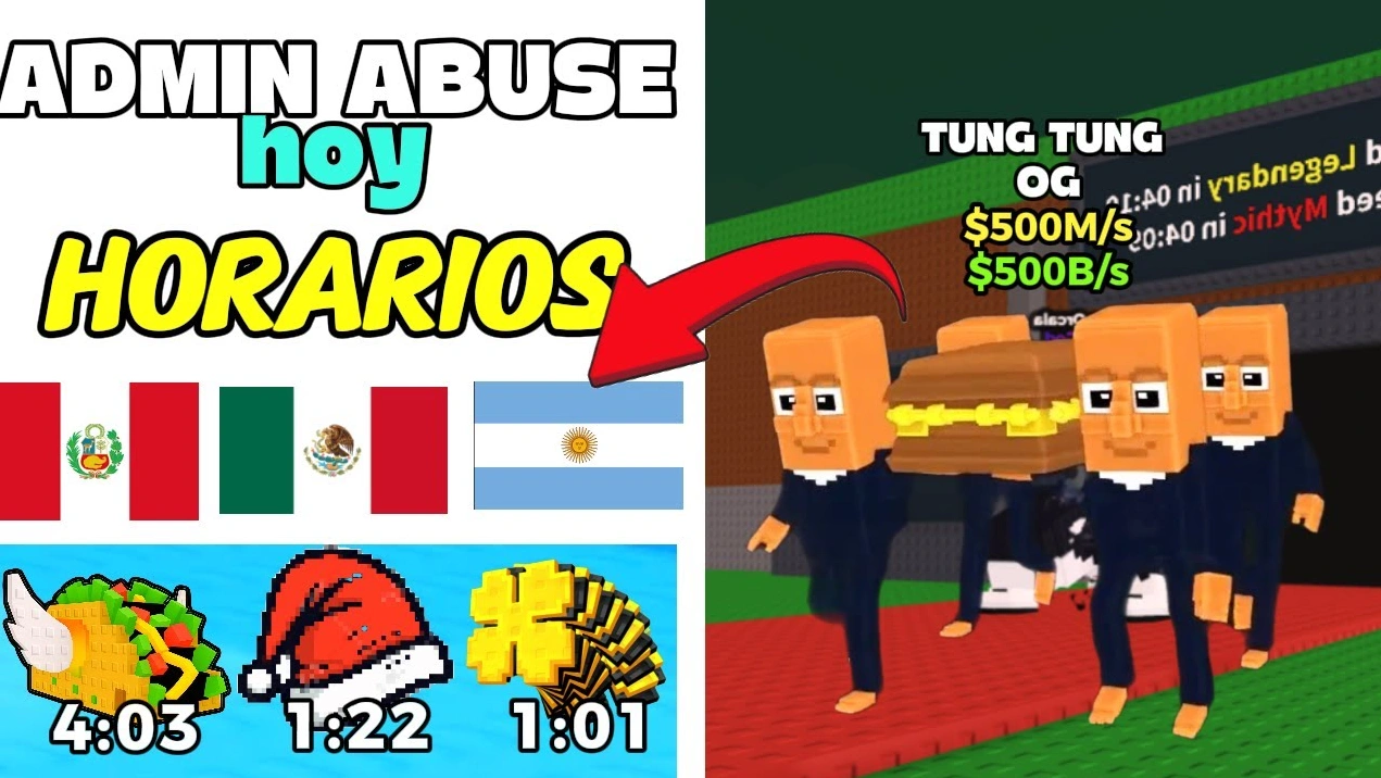 Admin Abuse de hoy en Roba un Brainrot