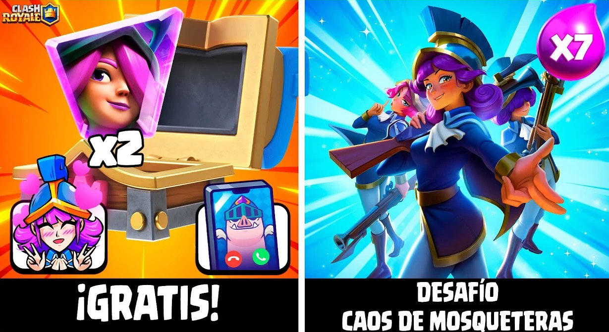 Cofres gratis en Clash Royale