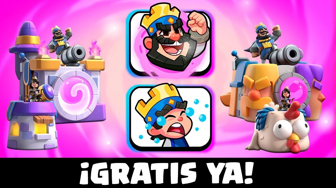 Recomensas gratis en Clash Royale