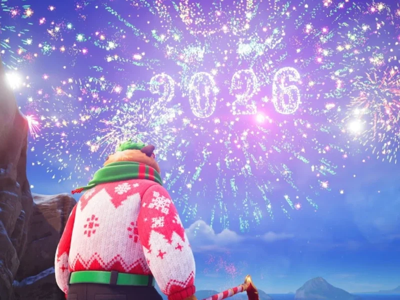 Año nuevo 2026 en Fortnite