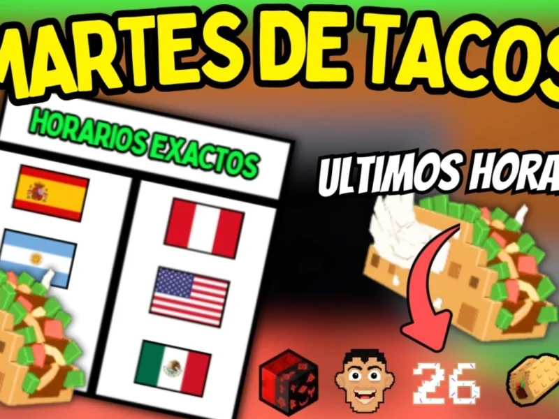 Admin Abuse Martes de Tacos en Roblox