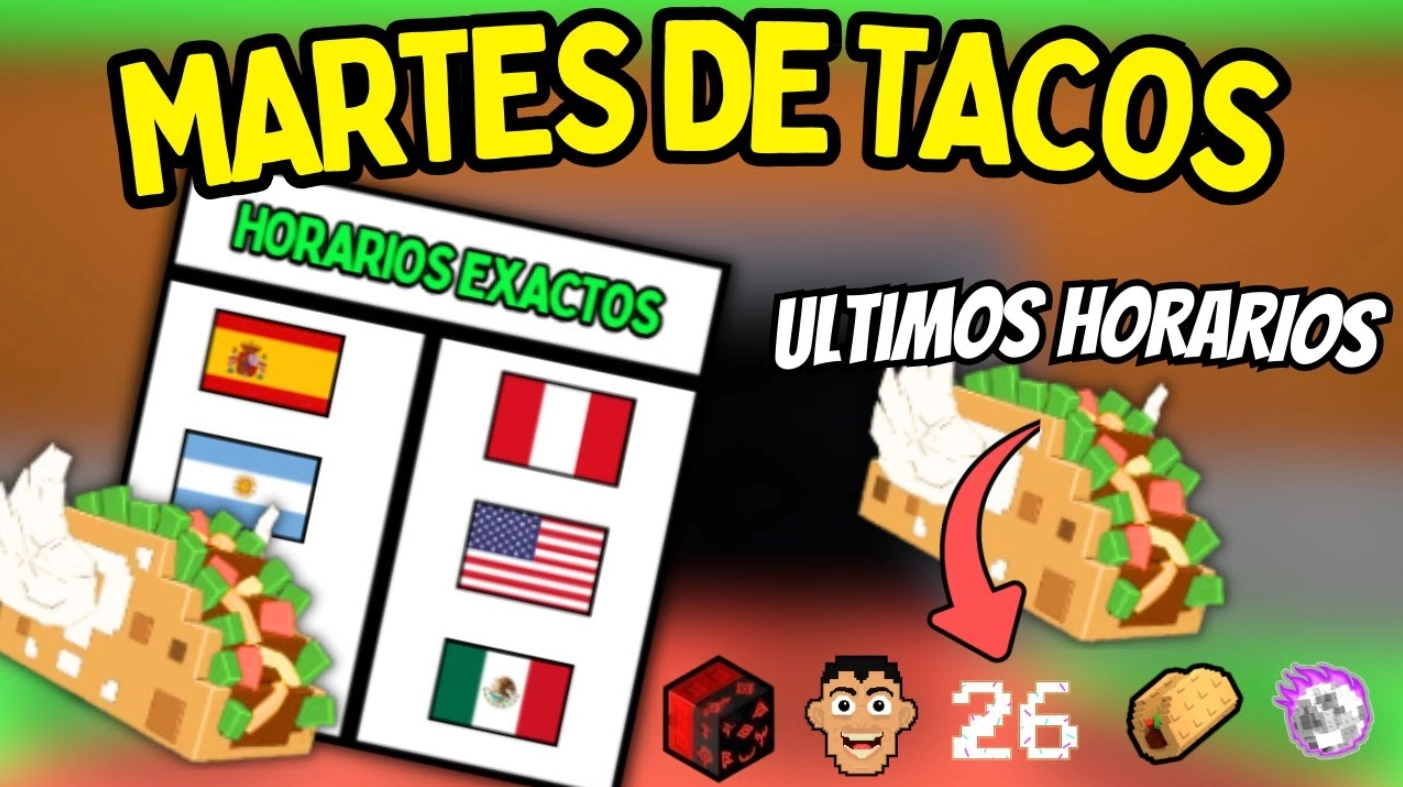 Admin Abuse Martes de Tacos en Roblox