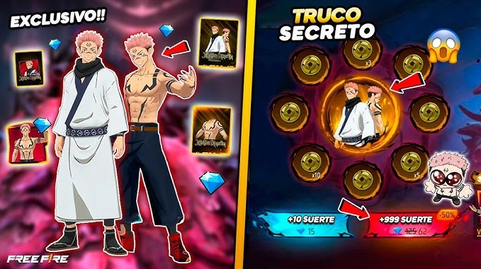 Skin de Sukuna Free Fire