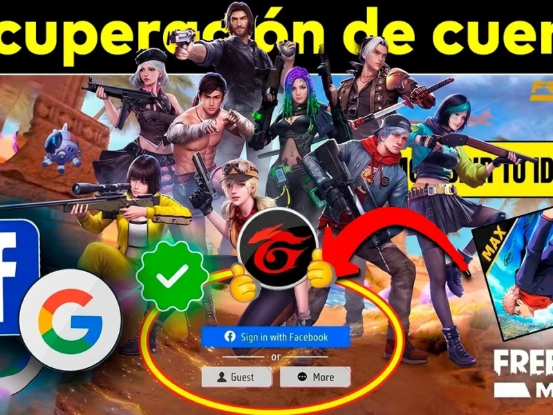 Recuperar cuenta de Free Fire 2026