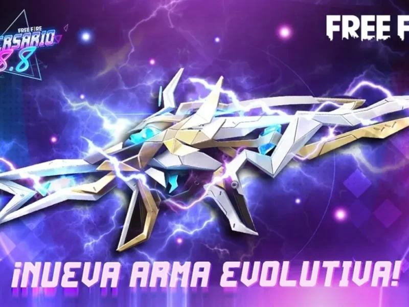 XM8 evolutiva Free Fire