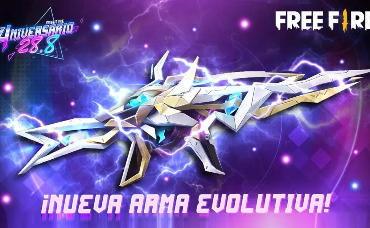 XM8 evolutiva Free Fire